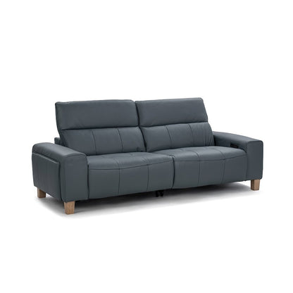 Alea Zero Gravity Power Recliner Upholstered Leather Sofa