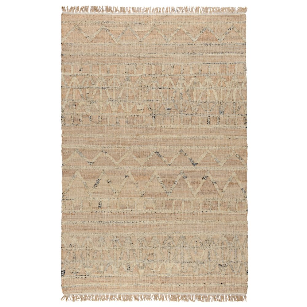 Megan Natural Jute Handwoven Area Rug  Natural 2.6x8