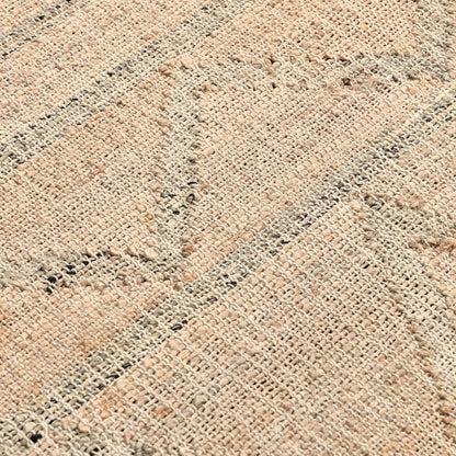 Megan Natural Jute Handwoven Area Rug  Natural 2.6x8