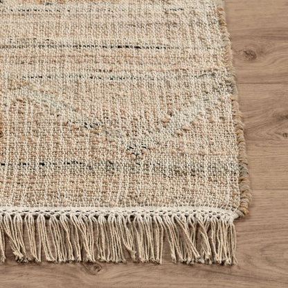 Megan Natural Jute Handwoven Area Rug  Natural 2.6x8