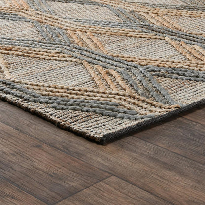 Manitou, Beige and Blue Accent Rug By Kosas Home