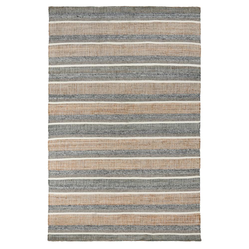 Elodie Natural Blue Multi Handwoven Area Rug, by Kosas Home