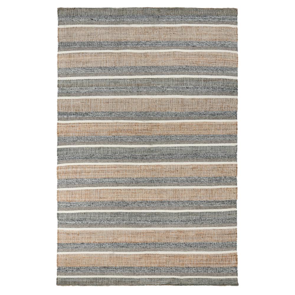 Elodie Natural Blue Multi, Handwoven Area Rug by Kosas Home