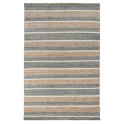 Elodie Natural Blue Multi, Handwoven Area Rug by Kosas Home