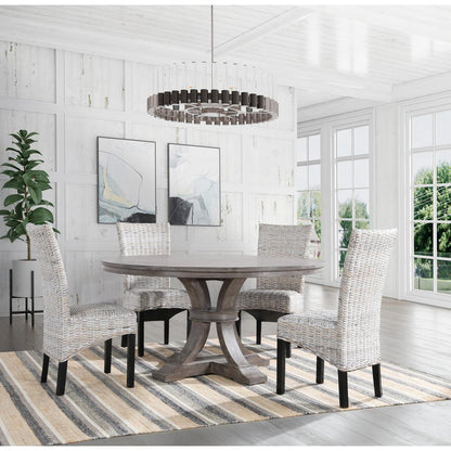 Elodie Natural Blue Multi - Handwoven Area Rug by Kosas Home