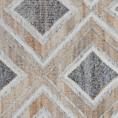 Lagos Blue Multi Handwoven Area Rug, By Kosas Home