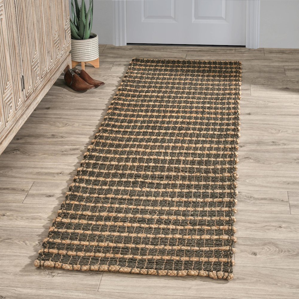 Alysa Natural Handwoven Area Rug by Kosas Home