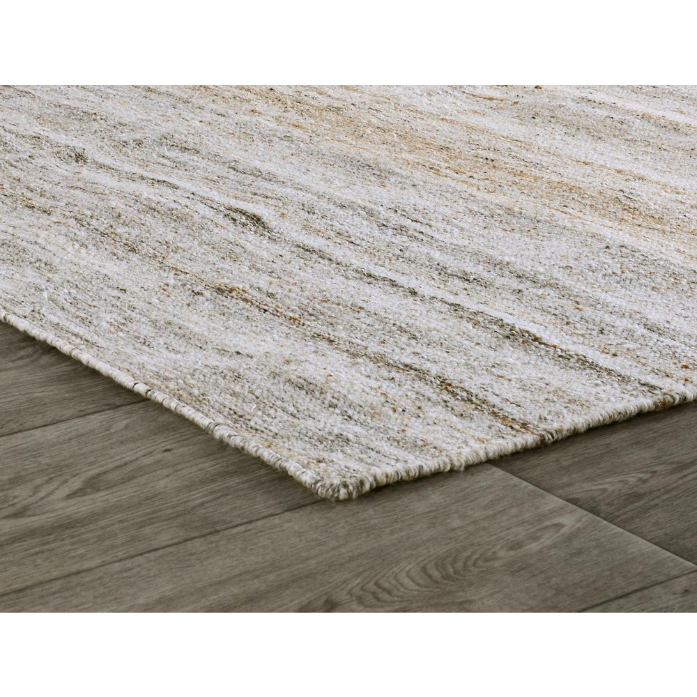 Oscoda 9x12 Handwoven Fog Gray Area Rug by Kosas Home