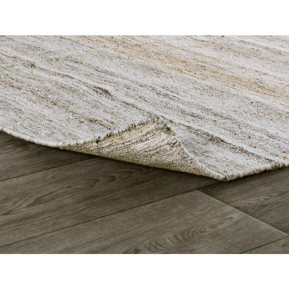 Oscoda 9x12 Handwoven Fog Gray Area Rug by Kosas Home