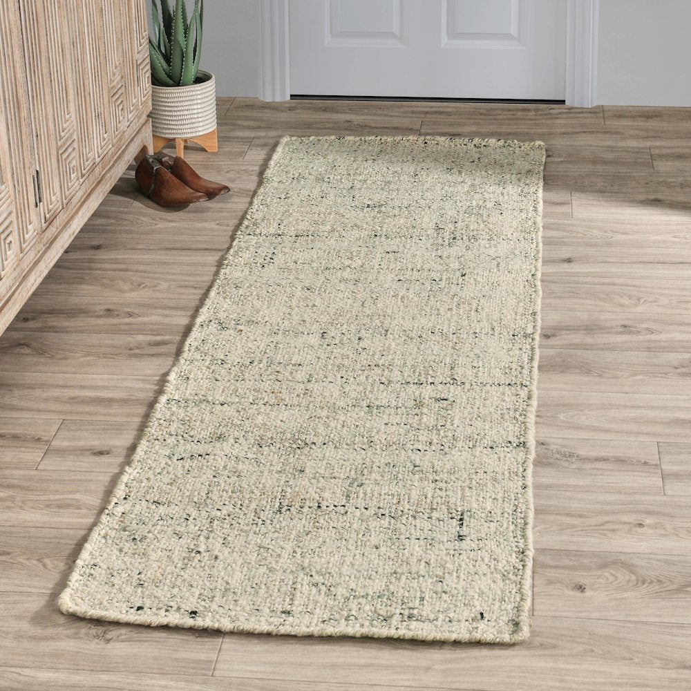 Oscoda 2.6'x8' Sustainable Handwoven Natural Accent Rug