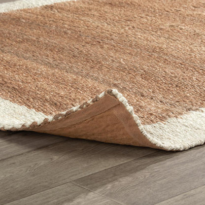 Frame Natural Jute Area Rug by Kosas Home
