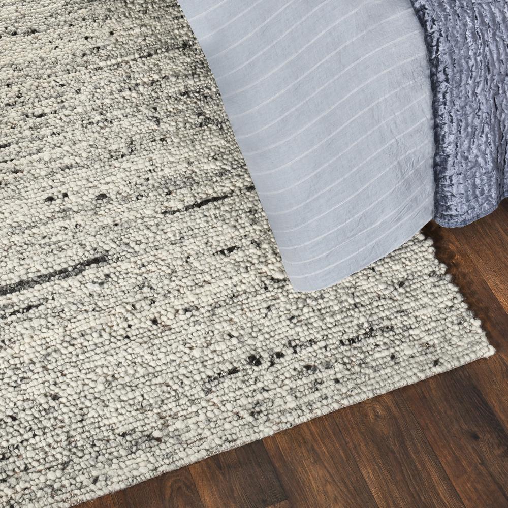 Loomis Heathered Wool Area Rug by Kosas Home