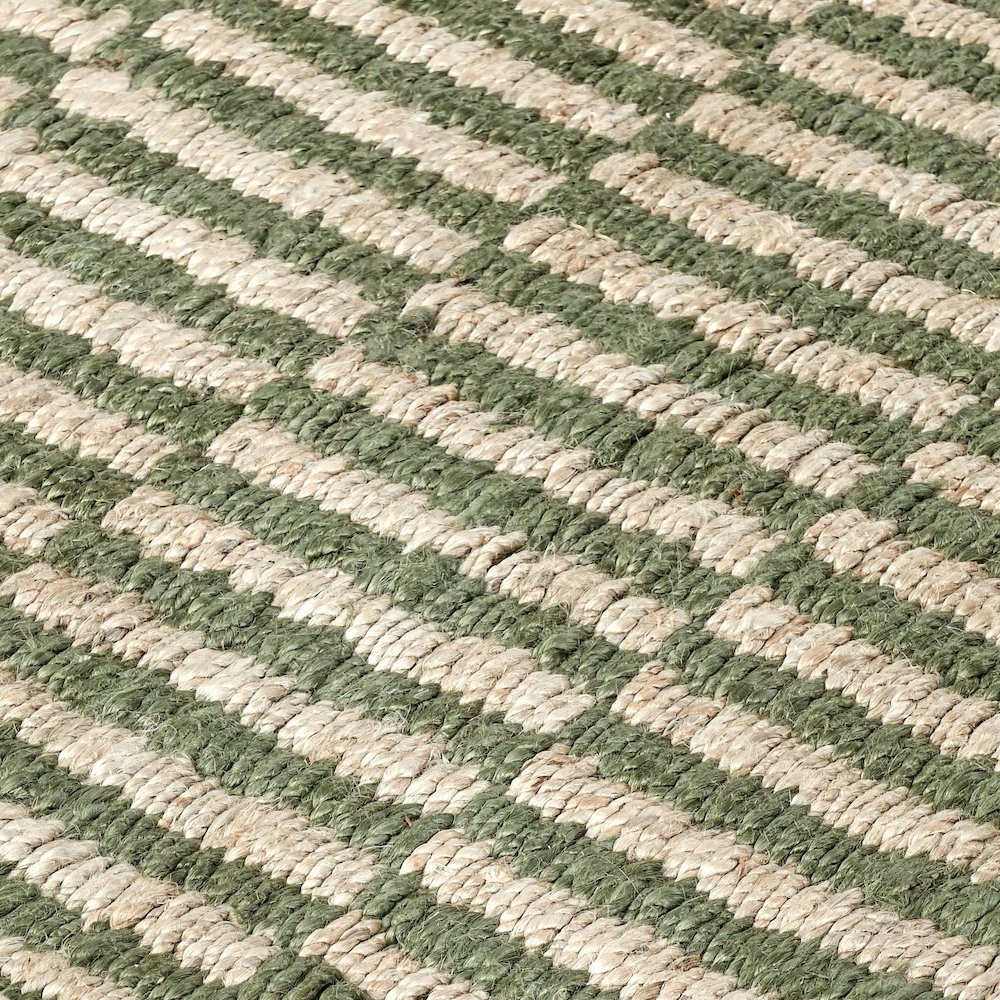 Monterey 5'x8' Jute Handwoven Sustainable Green Accent Area Rug
