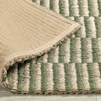 Monterey 8'x10' Jute Handwoven Sustainable Green Accent Area Rug
