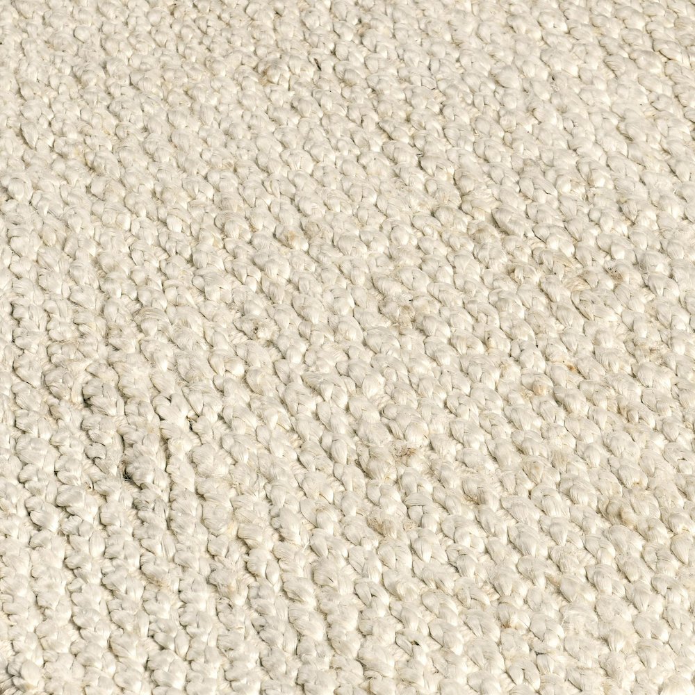 Santa Cruz 9'x12' Jute Handwoven Sustainable Ivory Accent Area Rug