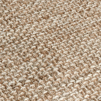 Panama 8'x10' Jute Handwoven Sustainable Beige  Accent Area Rug
