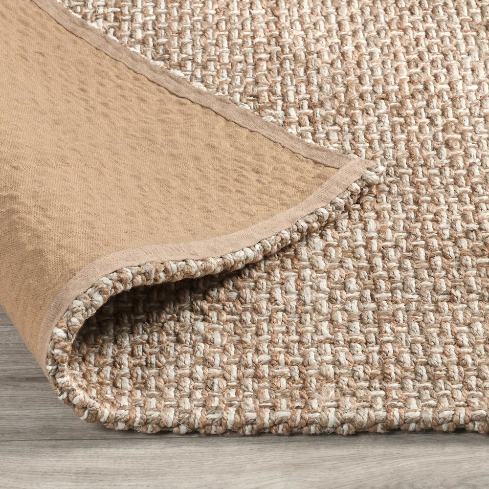 Panama 9'x12' Jute Handwoven Sustainable Beige Accent Area Rug