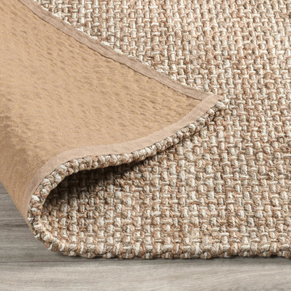 Panama 9'x12' Jute Handwoven Sustainable Beige Accent Area Rug
