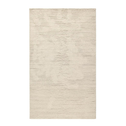 Dawson 8'x10' Wool Blend Fabric Handwoven  Beige Accent Area Rug