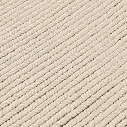 Dawson 8'x10' Wool Blend Fabric Handwoven  Beige Accent Area Rug