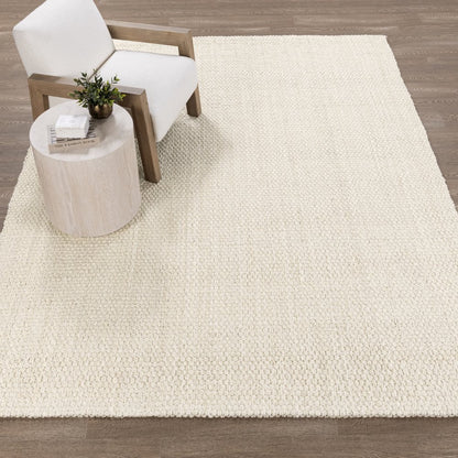 Panama 10'x14' Jute Handwoven Sustainable Ivory Accent Area Rug