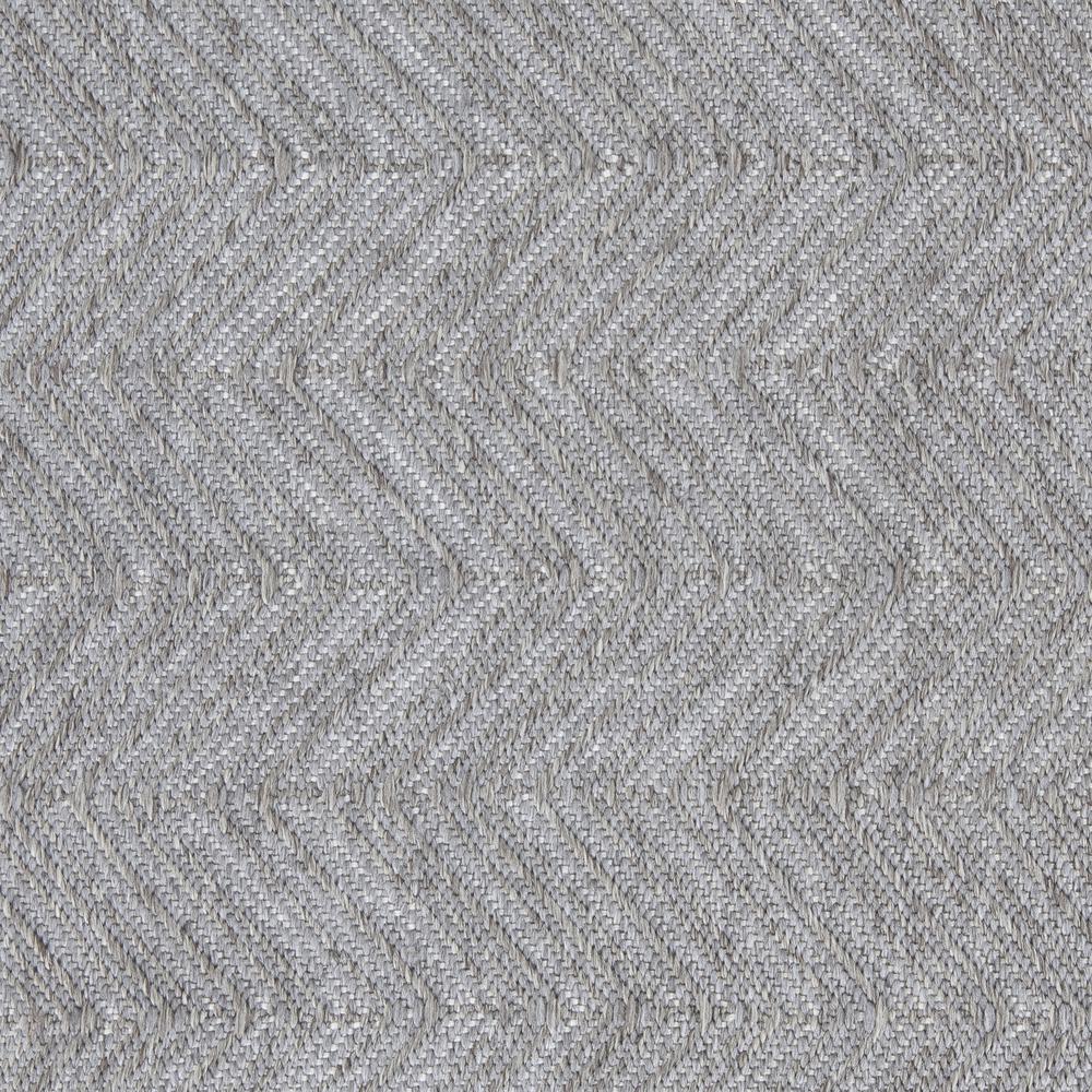 Miller Handwoven Indoor Outdoor Area Rug  Stone Gray 5x8