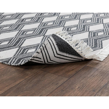 Saugatuck Indoor Outdoor Charcoal Accent Rug By Kosas Home