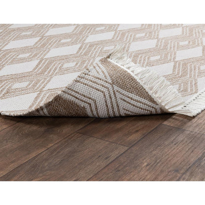 Saugatuck Indoor Outdoor Tan Accent Rug by Kosas Home