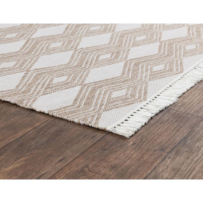 Saugatuck Indoor Outdoor Tan Accent Rug by Kosas Home