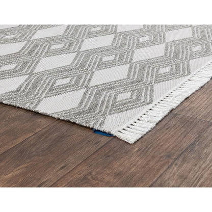 Saugatuck Indoor Outdoor Gray Accent Rug by Kosas Home