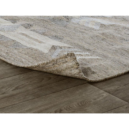 Alpena 5x8 Indoor Outdoor Handwoven Gray Multi Area Rug by Kosas Home