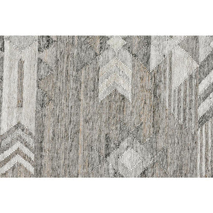 Alpena 5x8 Indoor Outdoor Handwoven Gray Multi Area Rug by Kosas Home