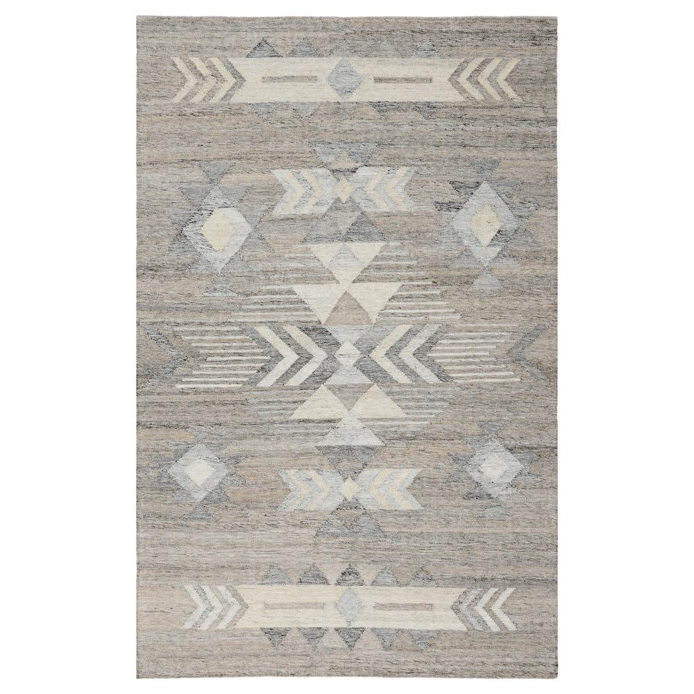Alpena 9x12 Indoor Outdoor Handwoven Gray Multi Area Rug by Kosas Home