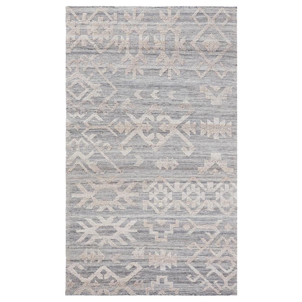 Hoeft 8x10 Indoor Outdoor Handwoven Gray Multi Area Rug by Kosas Home