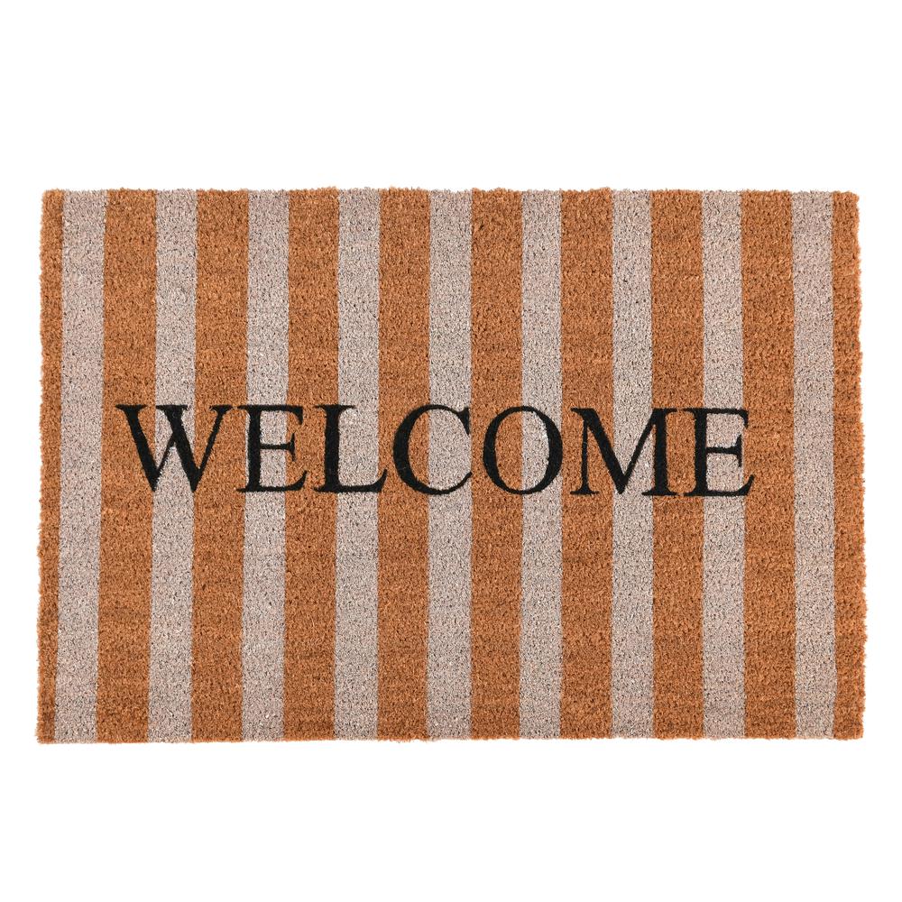 Striped 24x36 Welcome Doormat by Kosas Home