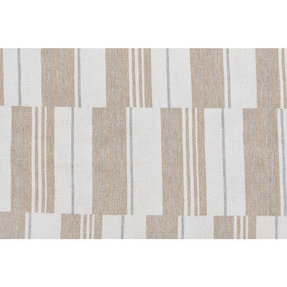 Boulder 8x10 Indoor Outdoor Handwoven Stripe Ivory Area Rug by Kosas Home
