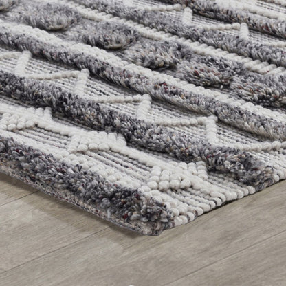 Tonopah 2.6'x8' Indoor Outdoor  Sustainable Fabric Handwoven Ivory Accent Rug