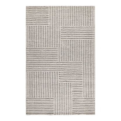 Clayton 9'x12' Recycled Fabric Handwoven Sustainable Gray Accent Area Rug