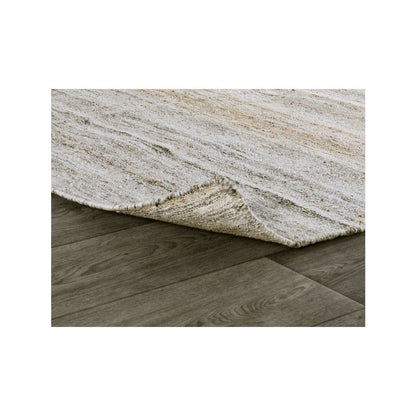 Oscoda 5x8 Handwoven Fog Gray Area Rug by Kosas Home