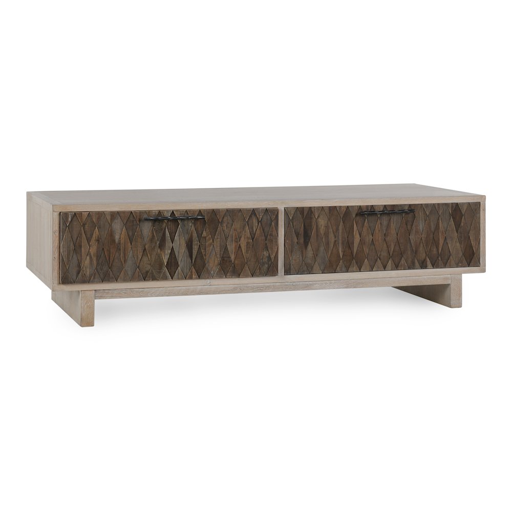 Anton 4-Drawer Reclaimed Wood Coffee Table