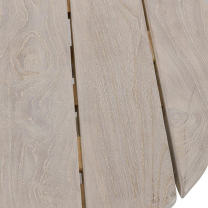 Dawn 31.5" Outdoor Round Coffee Table Gray
