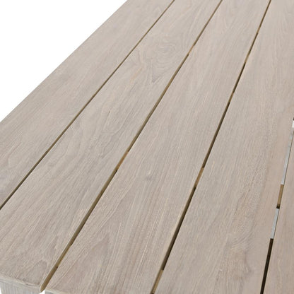 Dawn 67" Outdoor Counter Table Gray