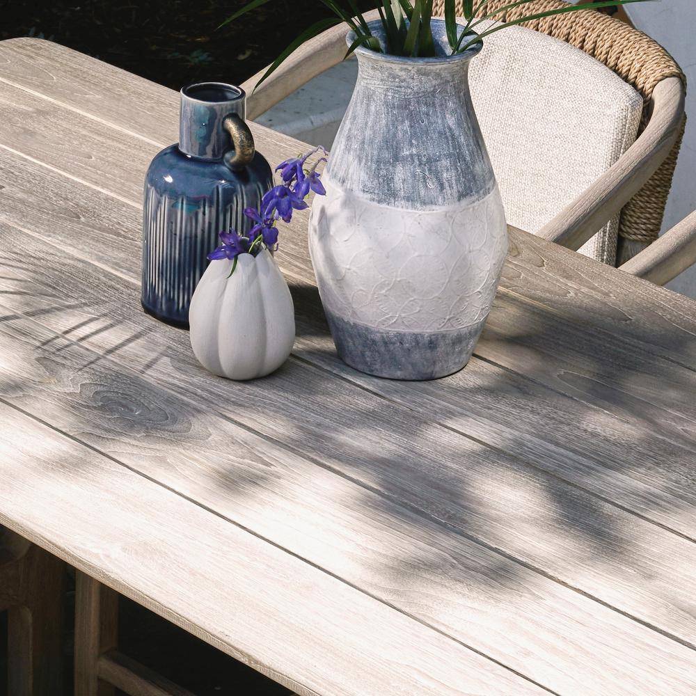 Dawn 67" Outdoor Counter Table Gray
