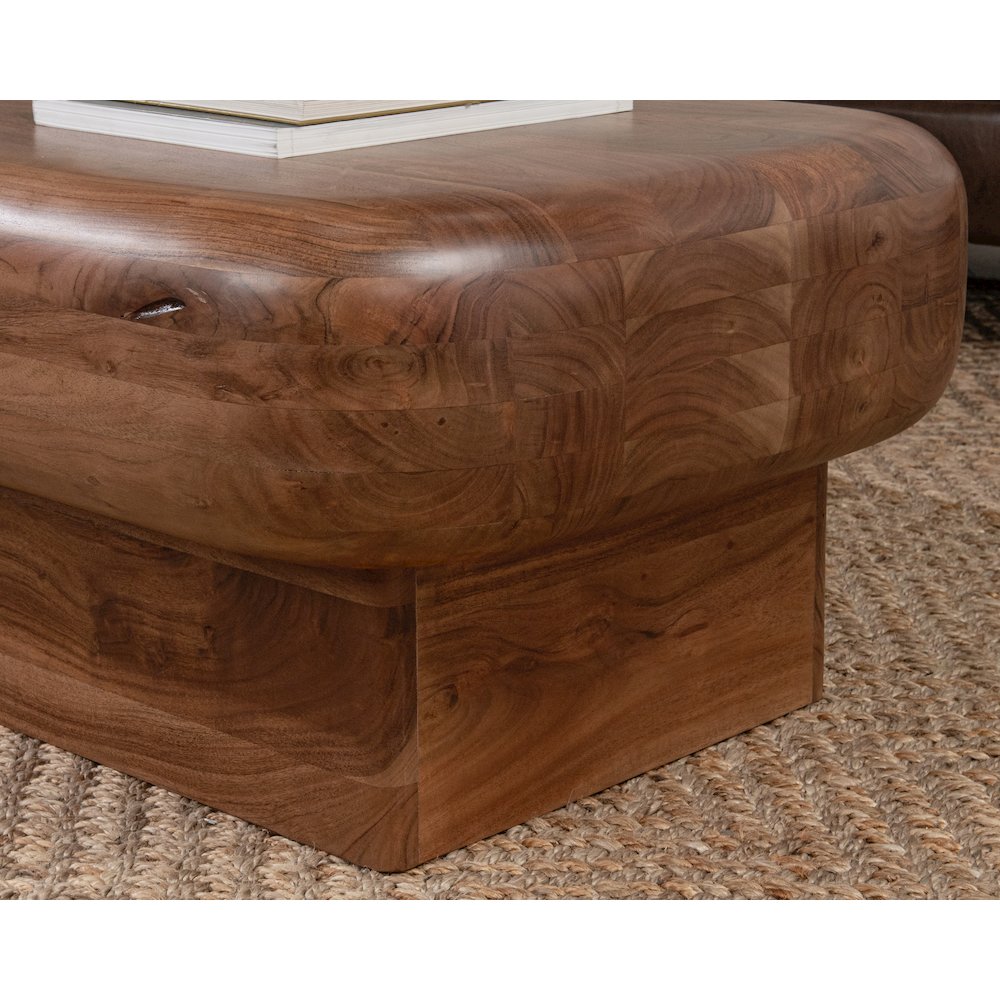 Craig Coffee Table Acorn Brown
