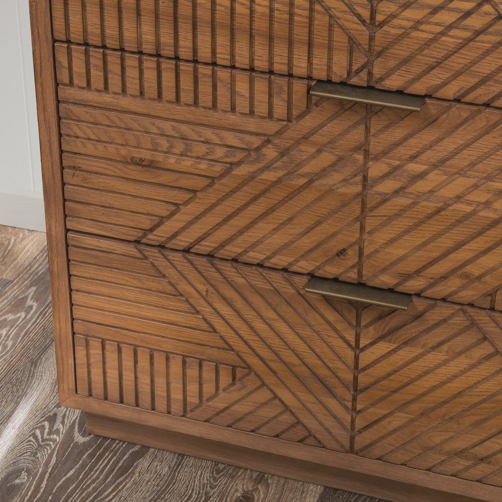 Santa Clara 6-Drawer Wood Dresser