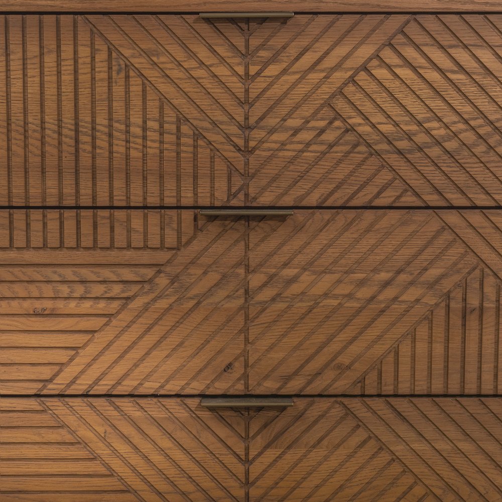 Santa Clara 6-Drawer Wood Dresser