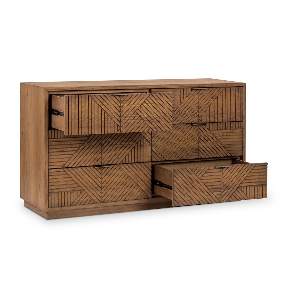 Santa Clara 6-Drawer Wood Dresser