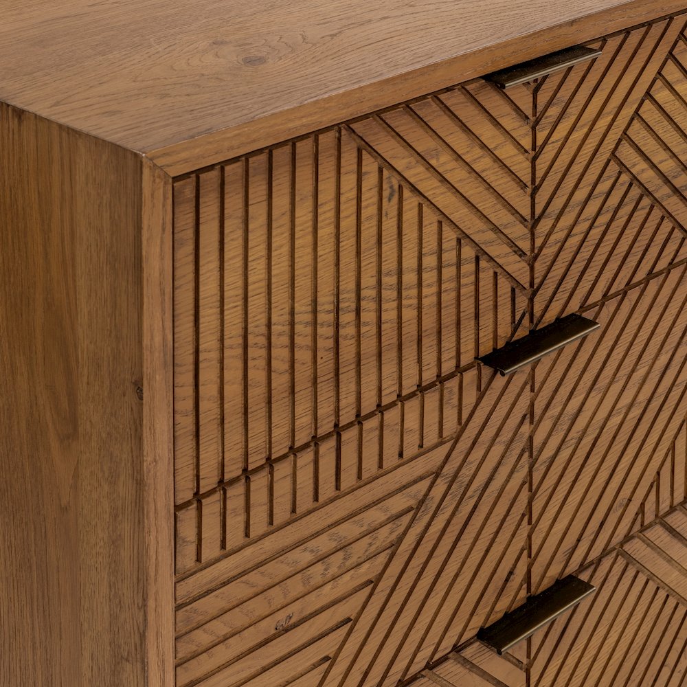 Santa Clara 6-Drawer Wood Dresser