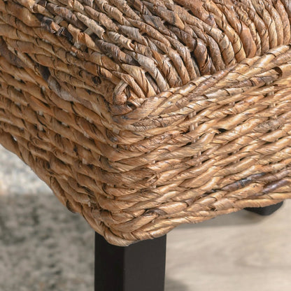 Windsor Chair Transitional Rattan Brown Dining Chairs Set of 2 by Kosas Home