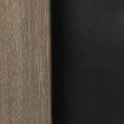Aliza Top-Grain Leather Accent Chair
